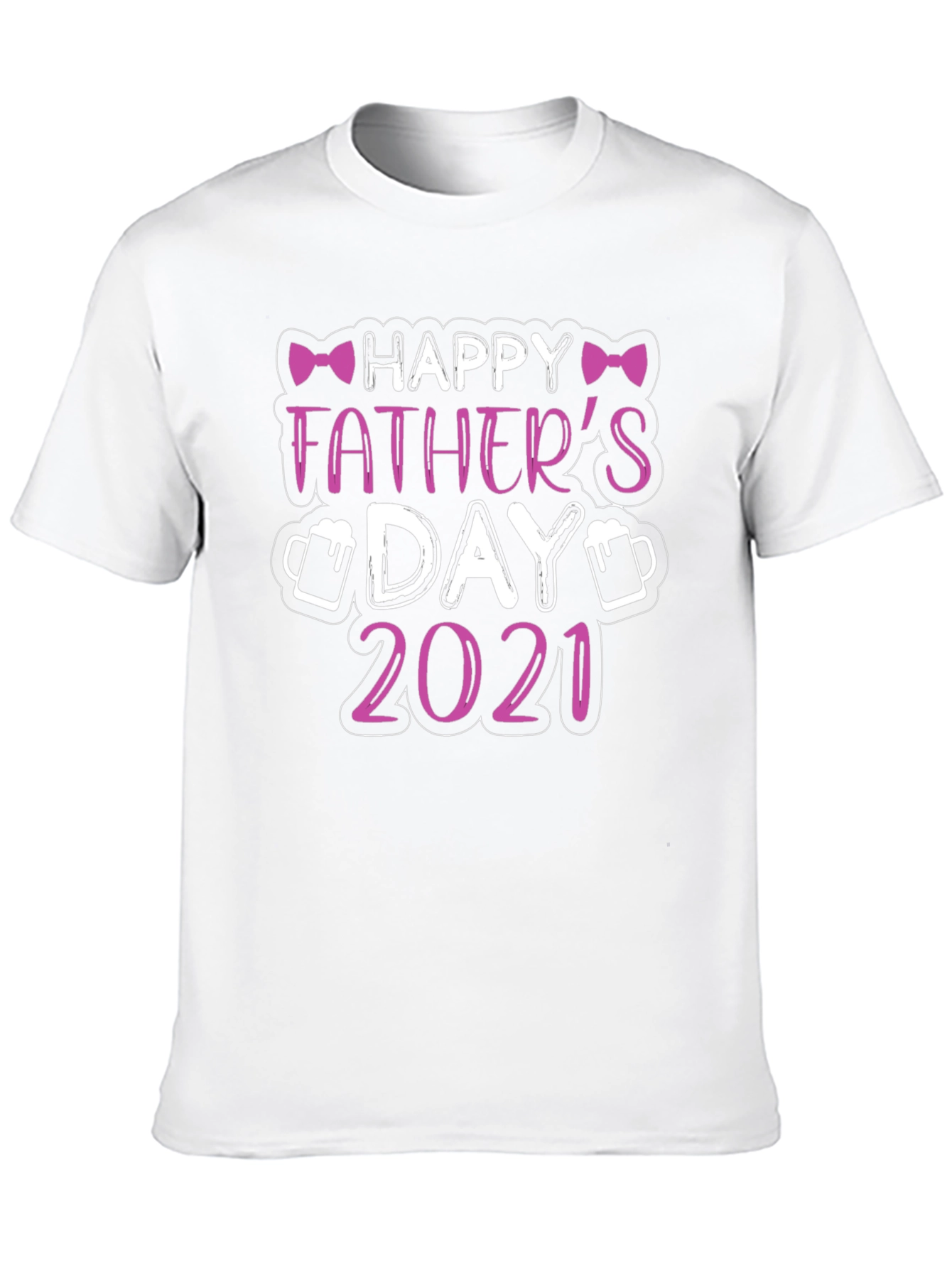 Camiseta Negra Feliz Día del Padre 2021