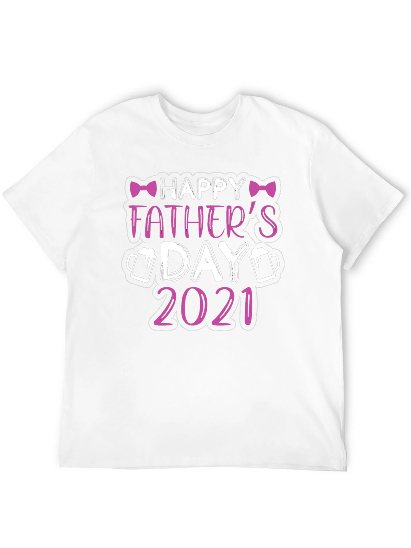 Camiseta Negra Feliz Día del Padre 2021
