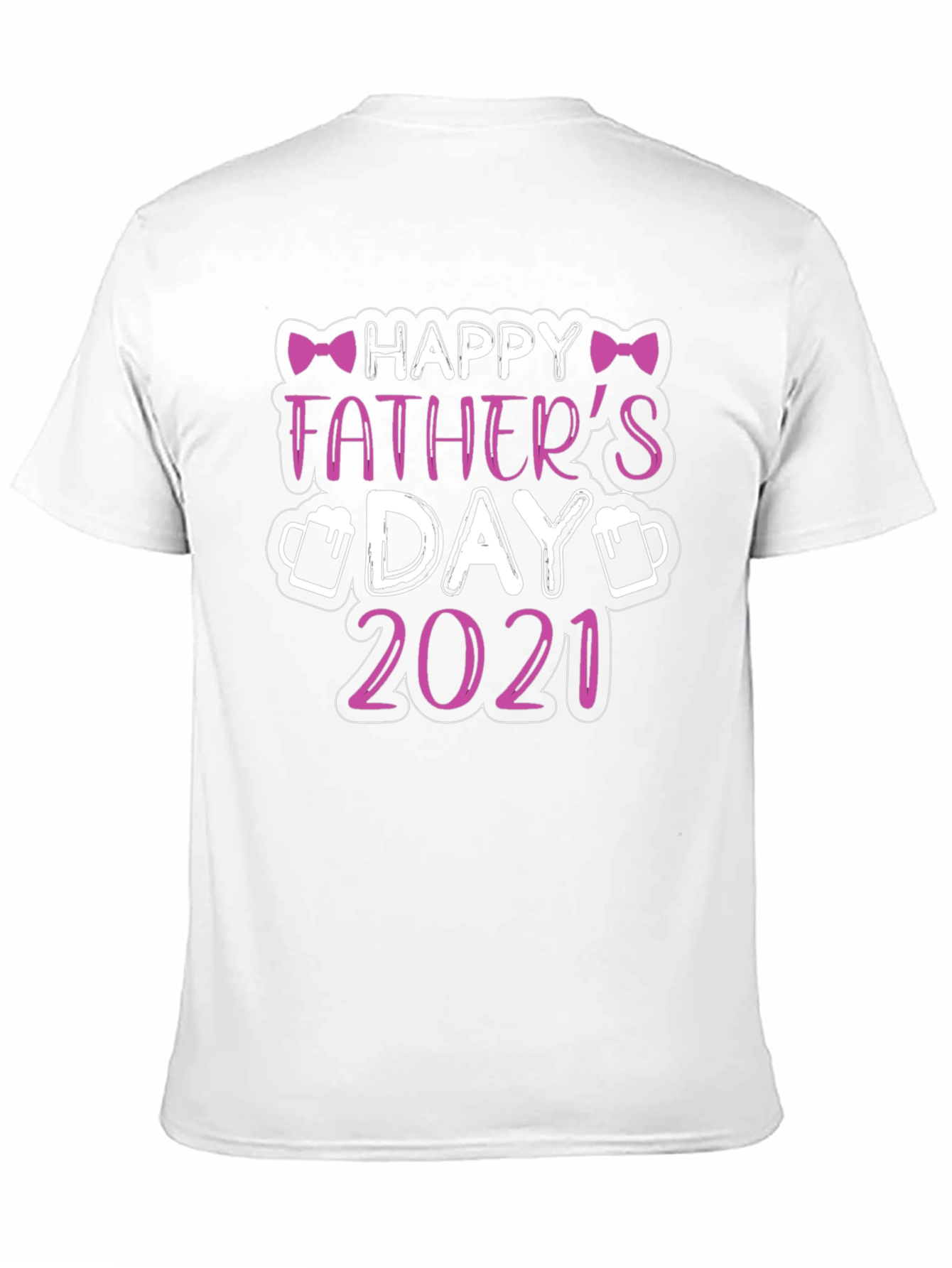 Camiseta Negra Feliz Día del Padre 2021