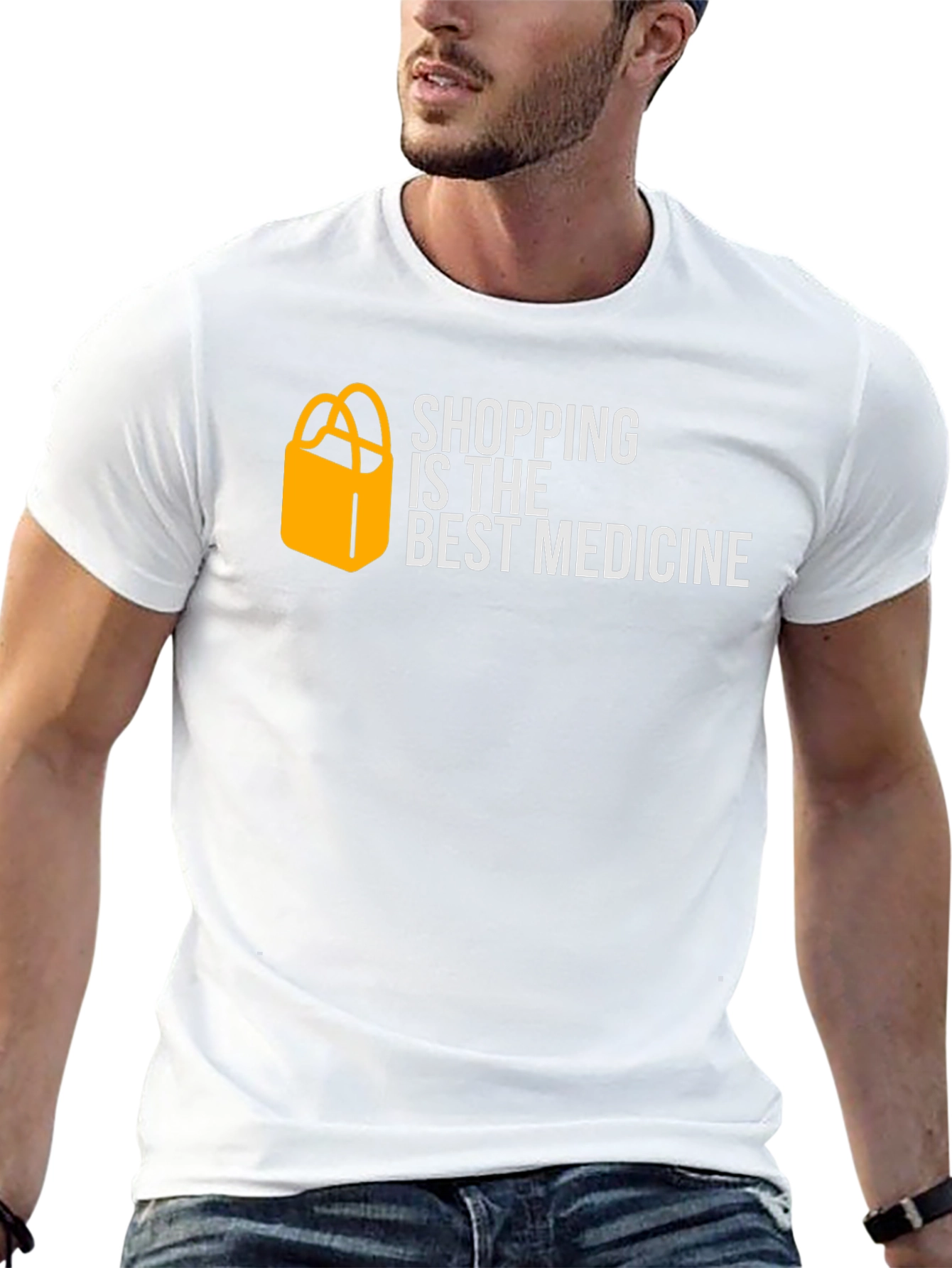 Camiseta Negra: Shopping la Mejor Medicina