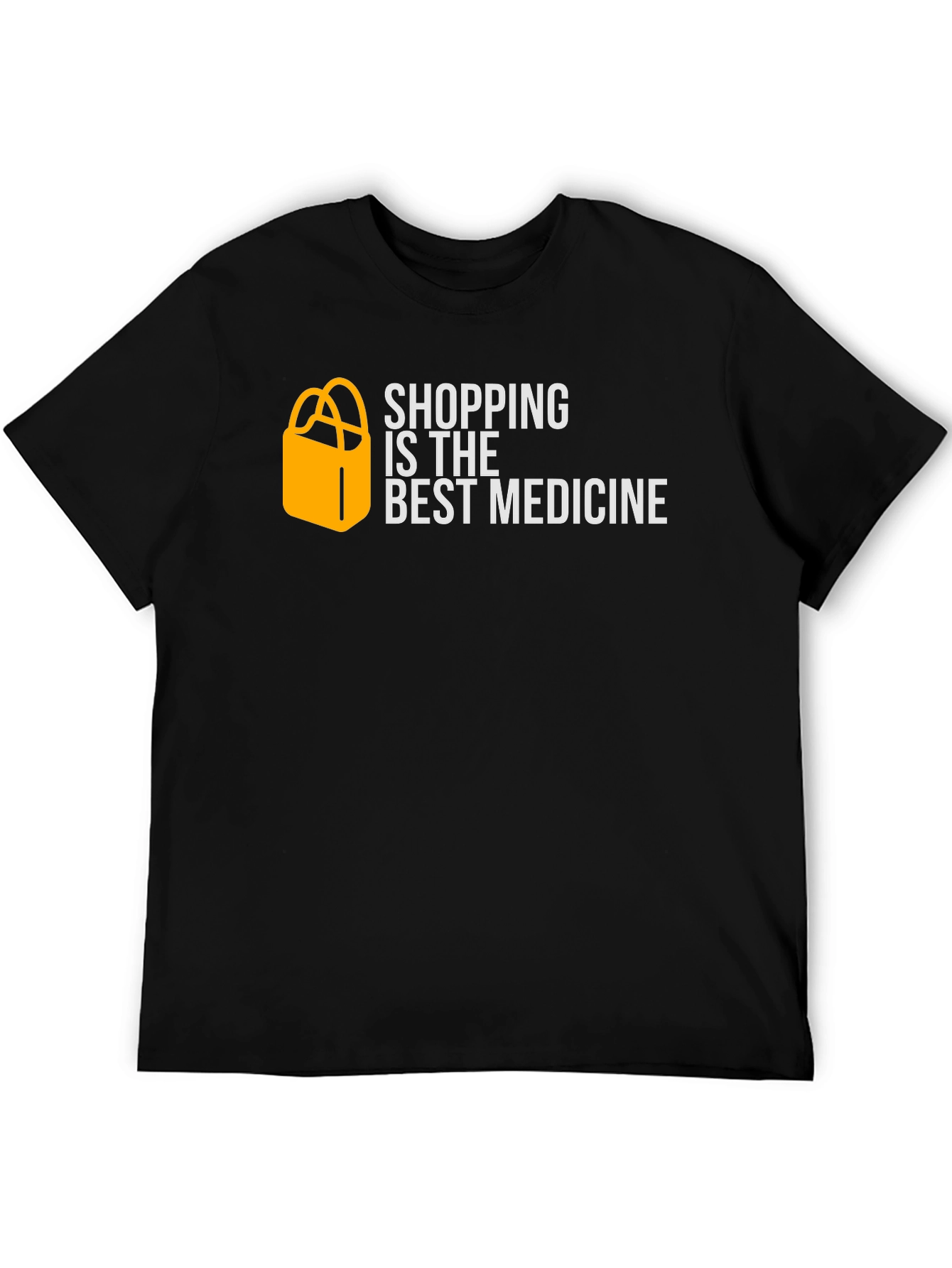 Camiseta Negra: Shopping la Mejor Medicina