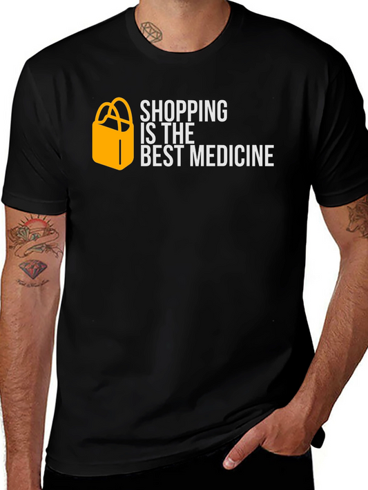 Camiseta Negra: Shopping la Mejor Medicina