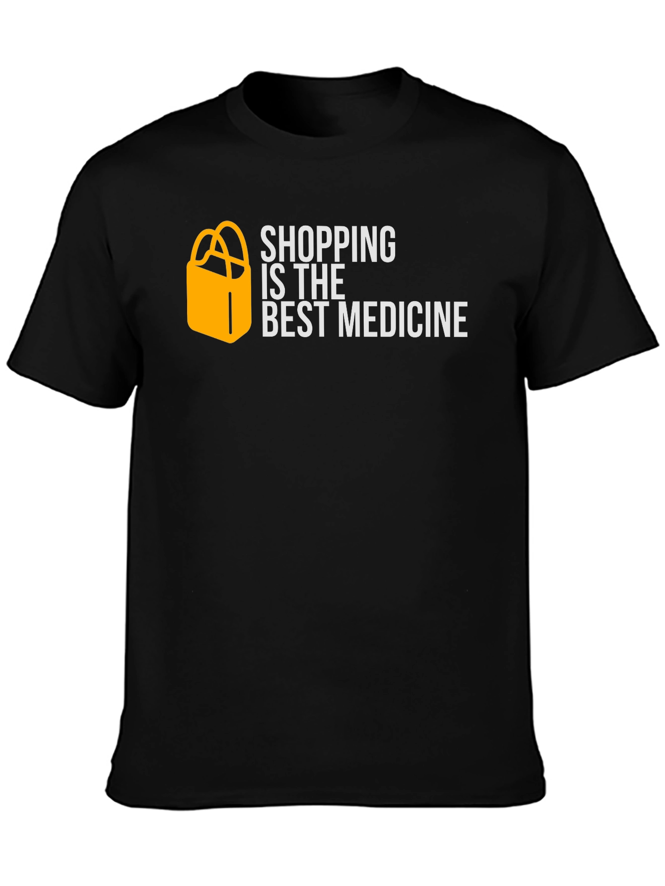 Camiseta Negra: Shopping la Mejor Medicina