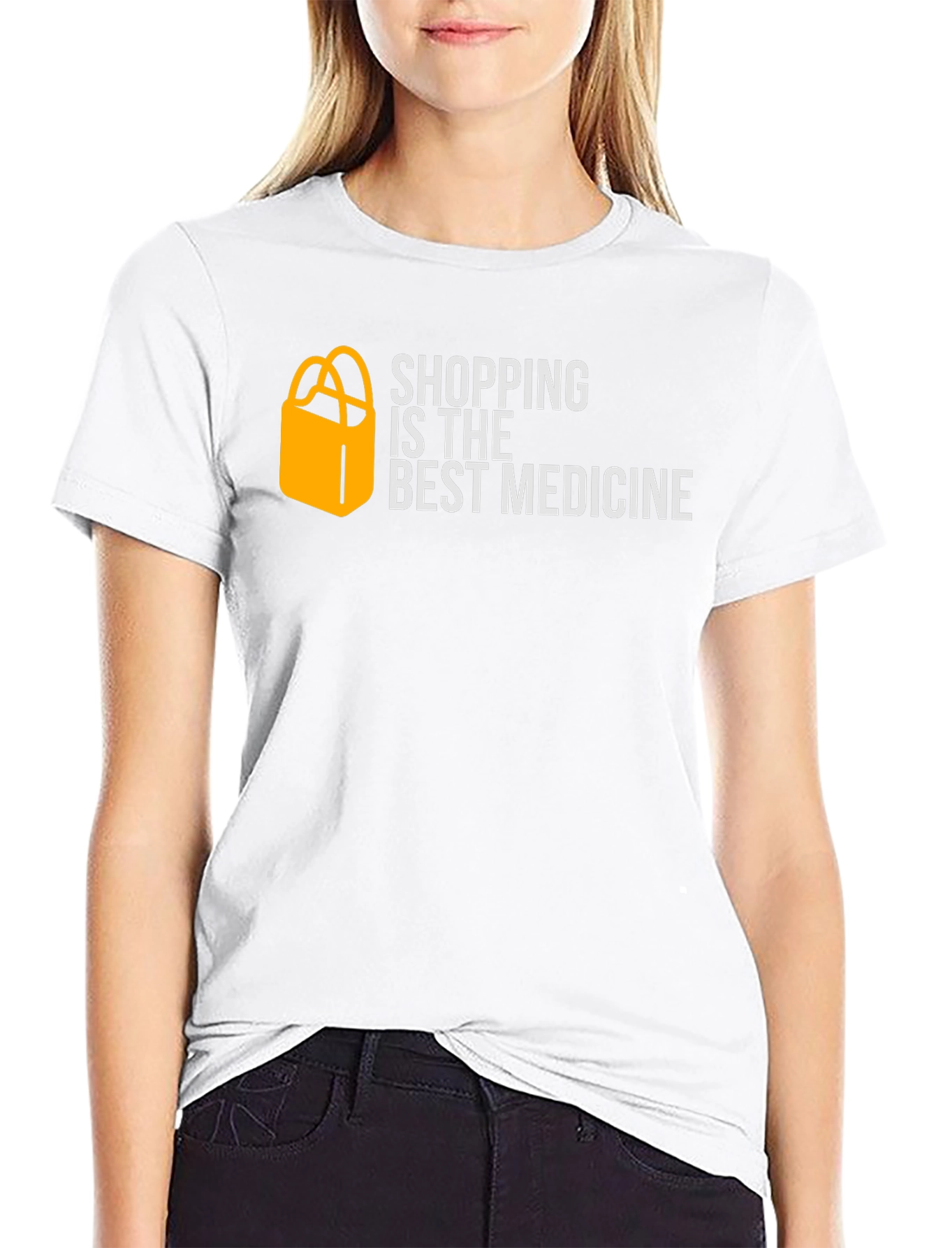 Camiseta Negra: Shopping la Mejor Medicina