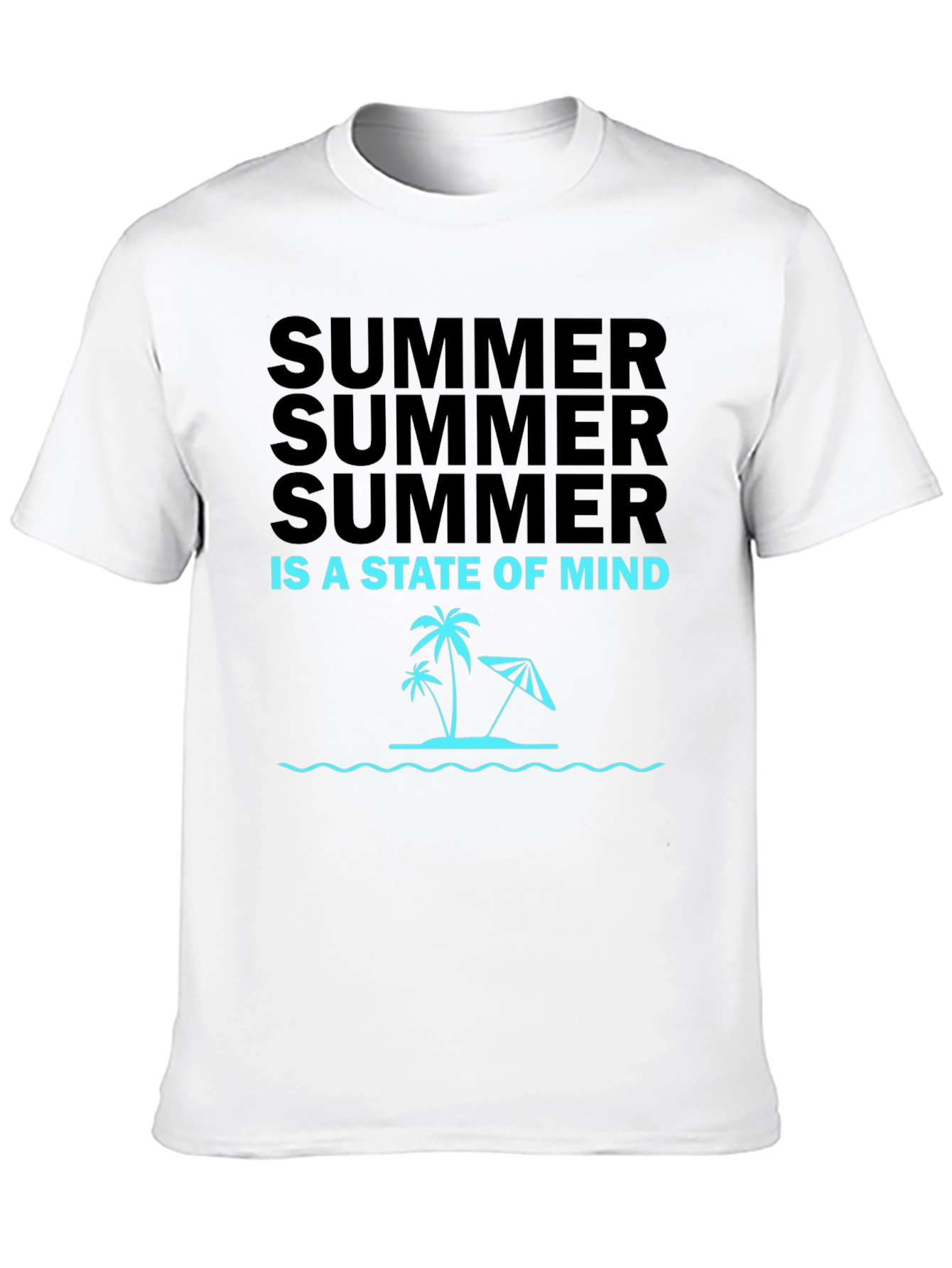Camiseta Negra Summer State of Mind