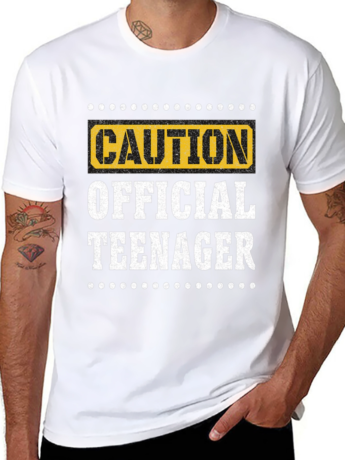 Camiseta Caution Official Teenager