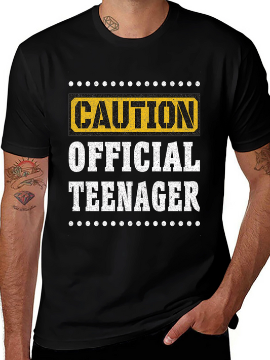 Camiseta Caution Official Teenager