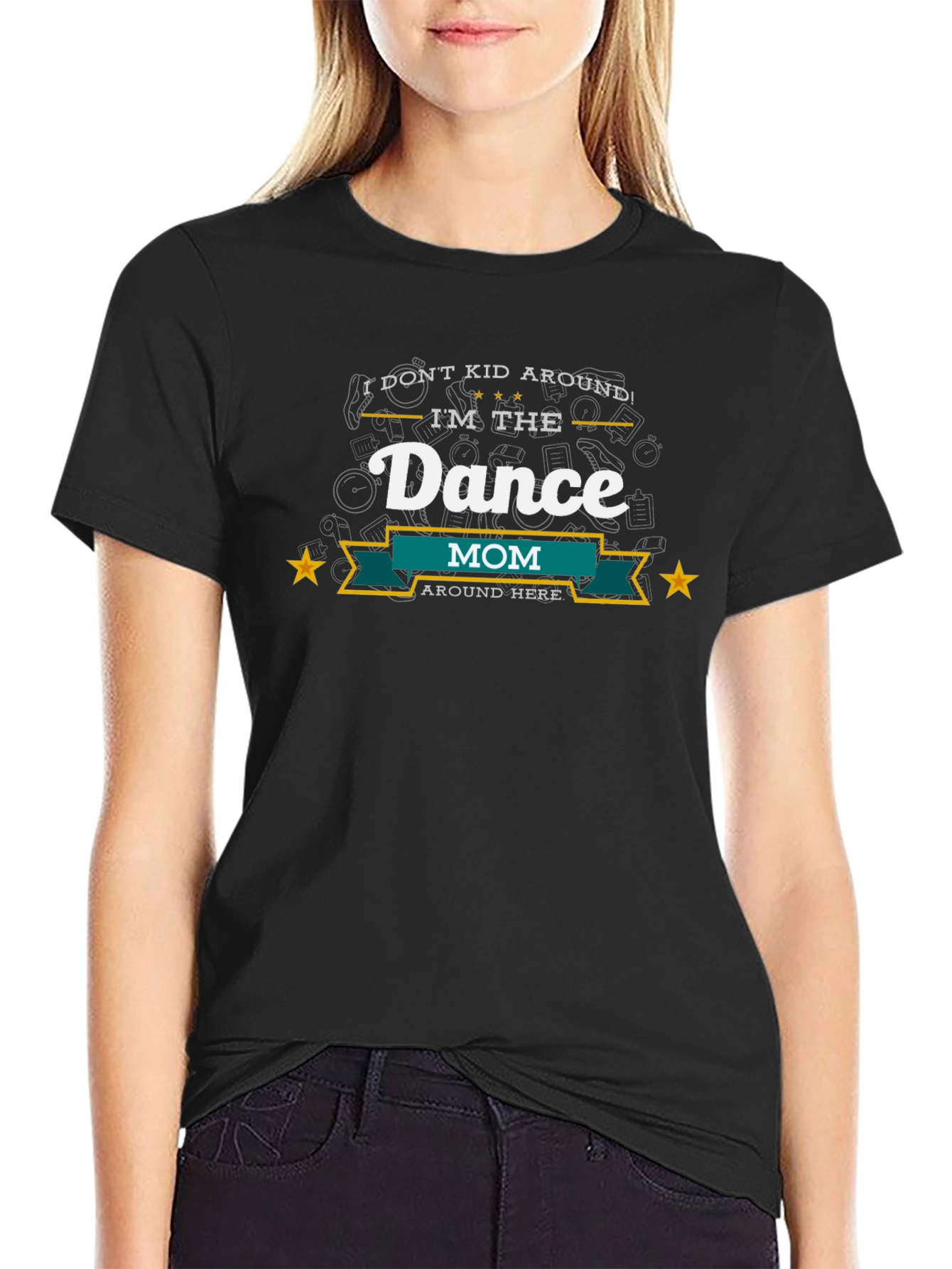 Camiseta Negra Dance Mom