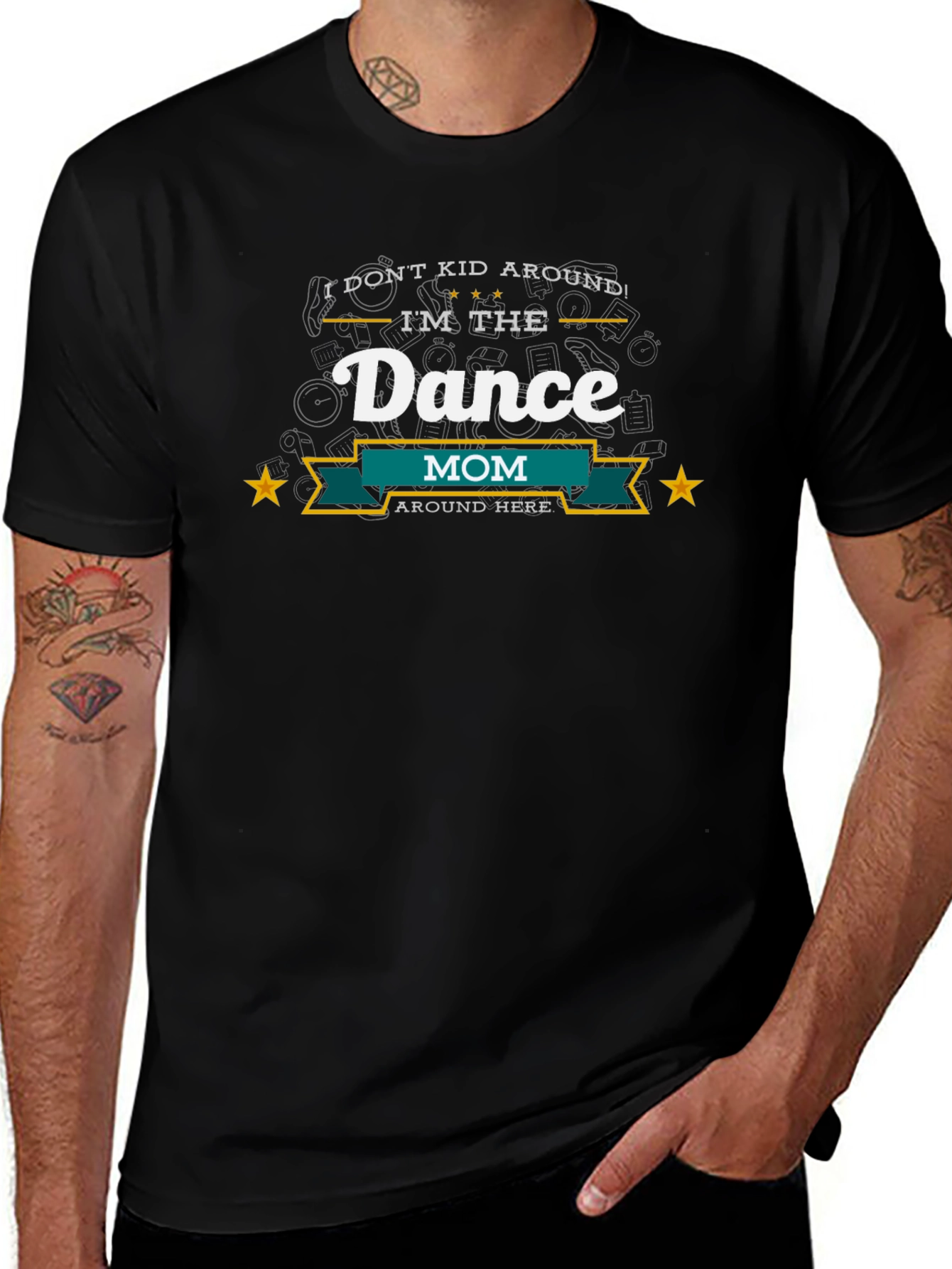 Camiseta Negra Dance Mom