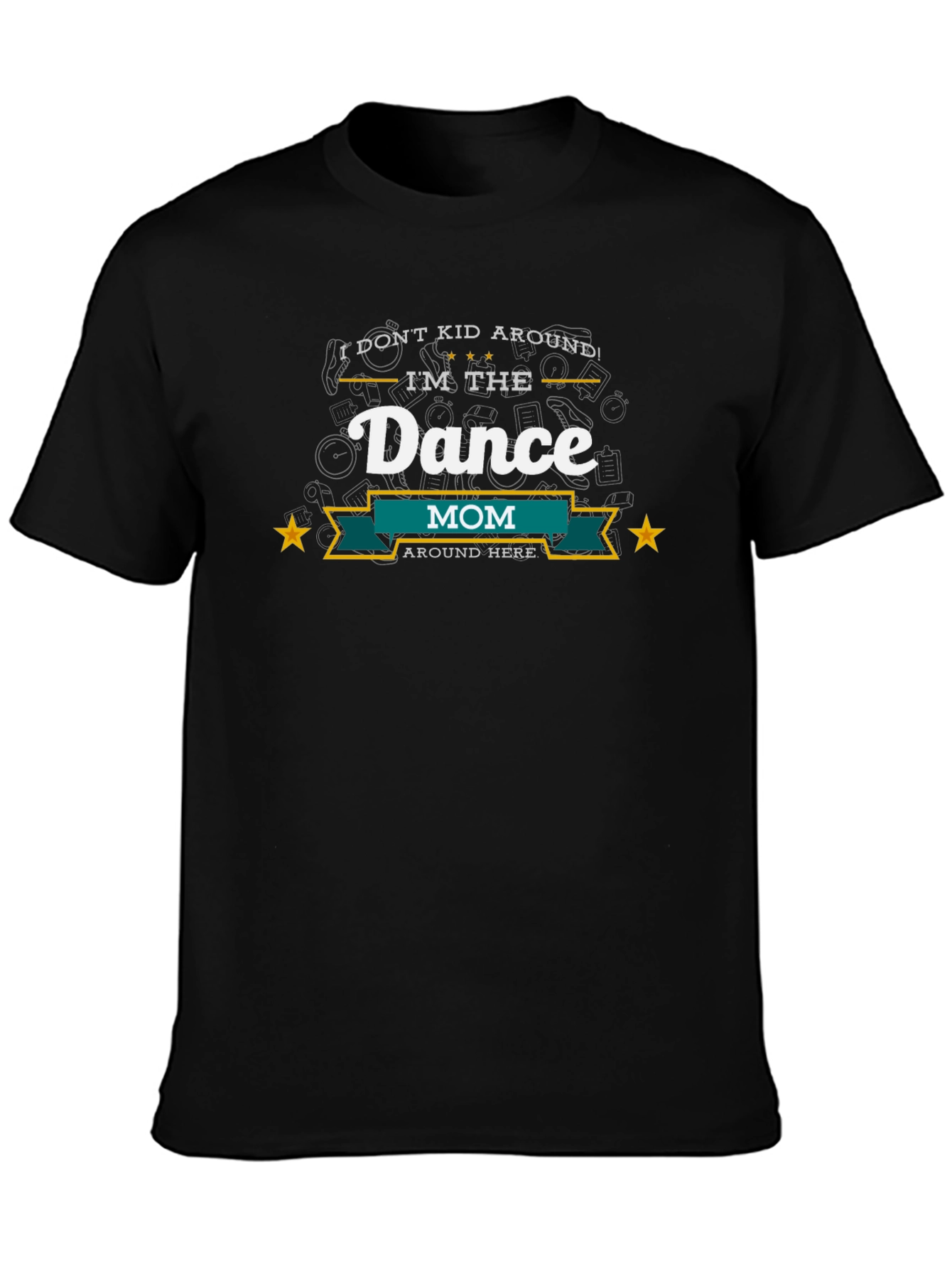 Camiseta Negra Dance Mom