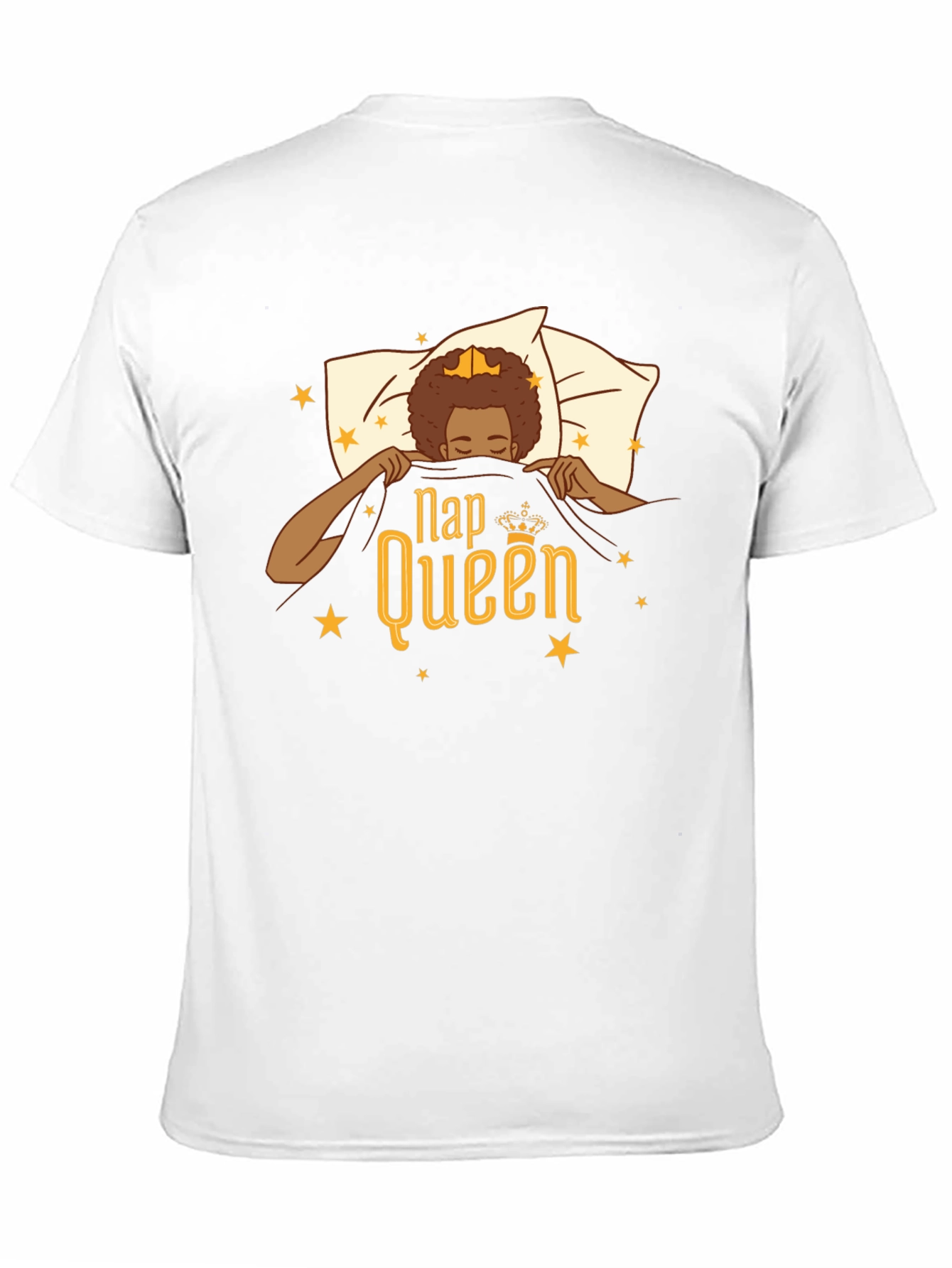 Camiseta Negra Nap Queen