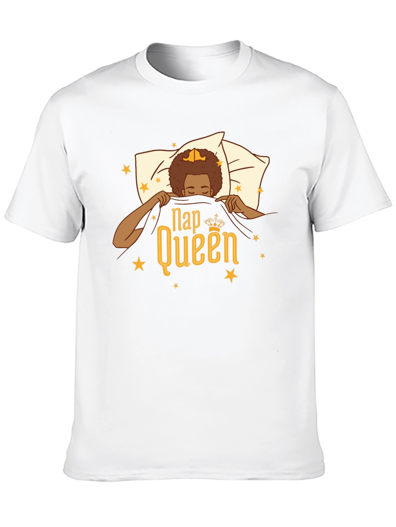 Camiseta Negra Nap Queen