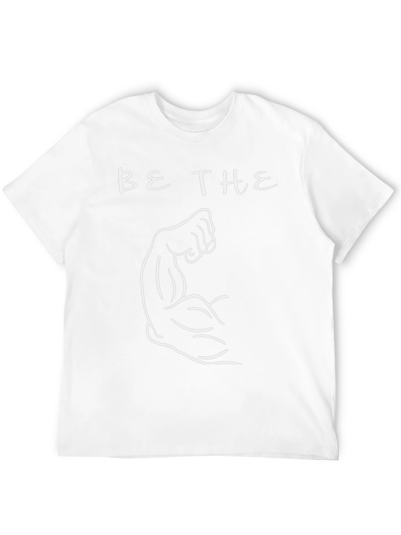 Camiseta Negra Be The Muscle para Hombre