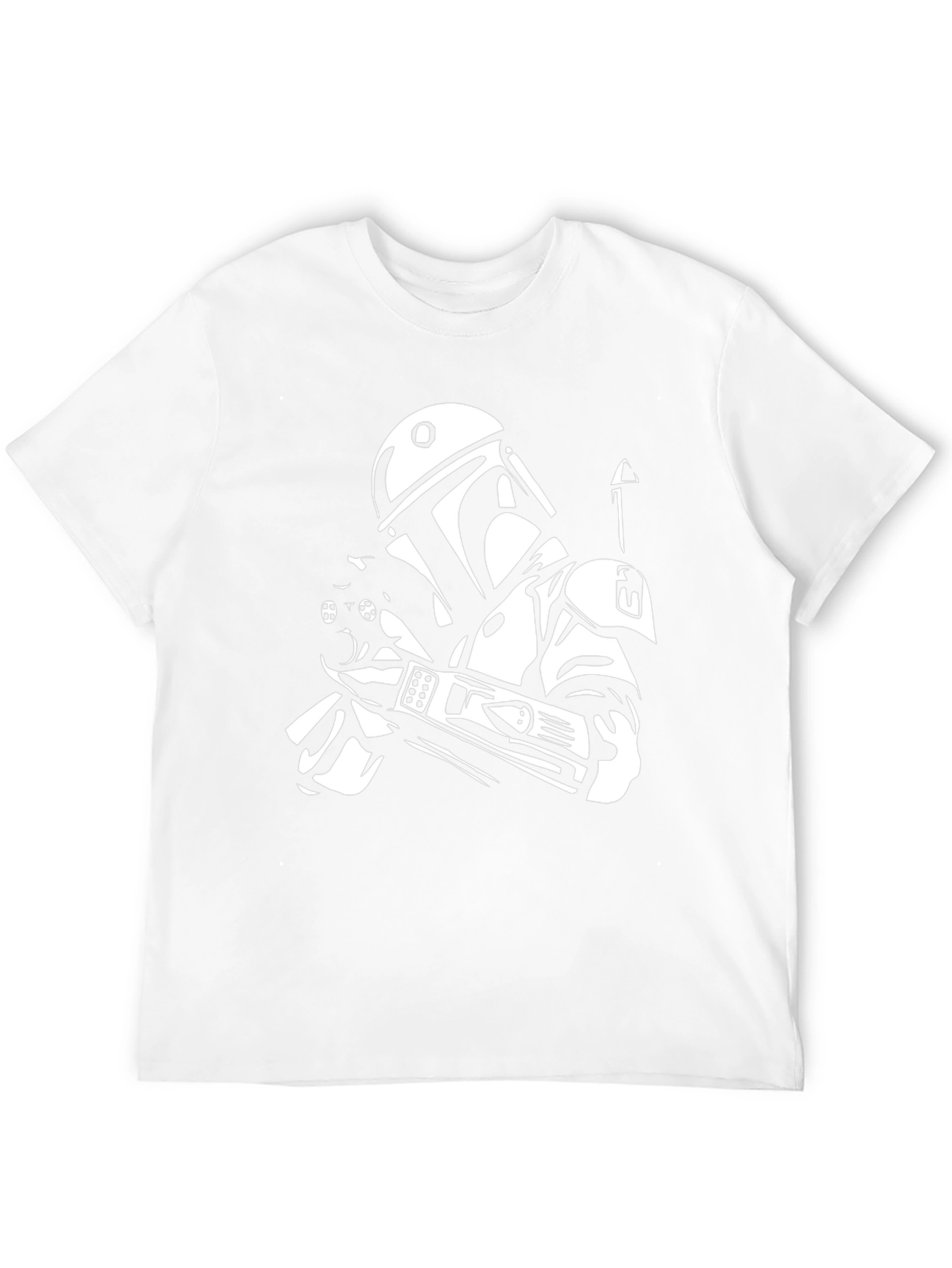 Camiseta Negra Star Wars Boba Fett para Hombre